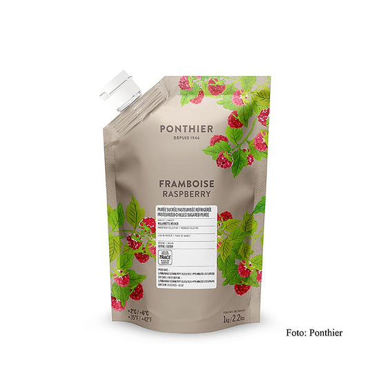Ponthier Himbeerpüree, mit Zucker, 1 kg