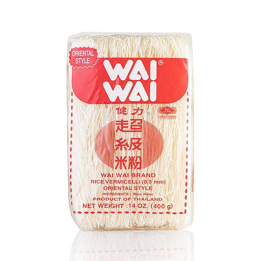 Reis - Vermicelli, fein (Glasnudeln), 400 g | Asia & Ethno Food | thungourmet