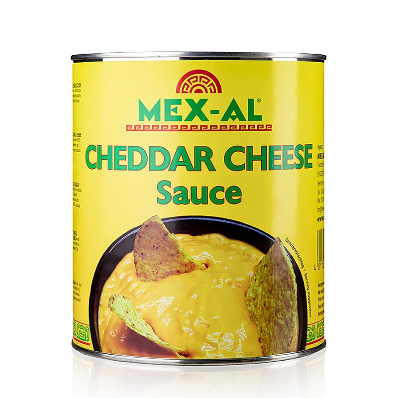 Salsa al formaggio cheddar, Mex-Al, 3 kg