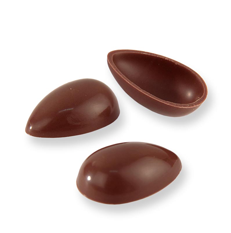 Gusci di uovo di cioccolato, al latte, piccoli, 40x26 mm, Läderach (Pasqua), 588 pezzi