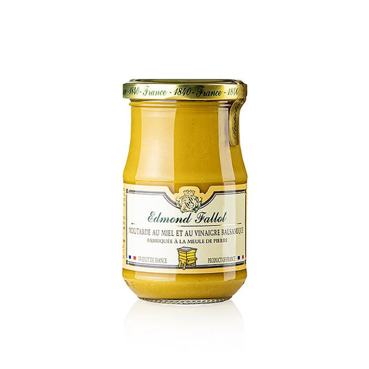 Fallot - Senf, fein, mit Balsamessig und Honig, 190 ml