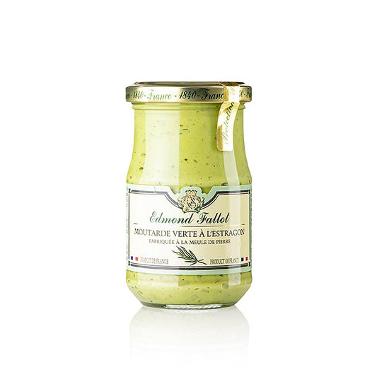 Fallot - Senf, fein, mit Estragon, grün, 190 ml