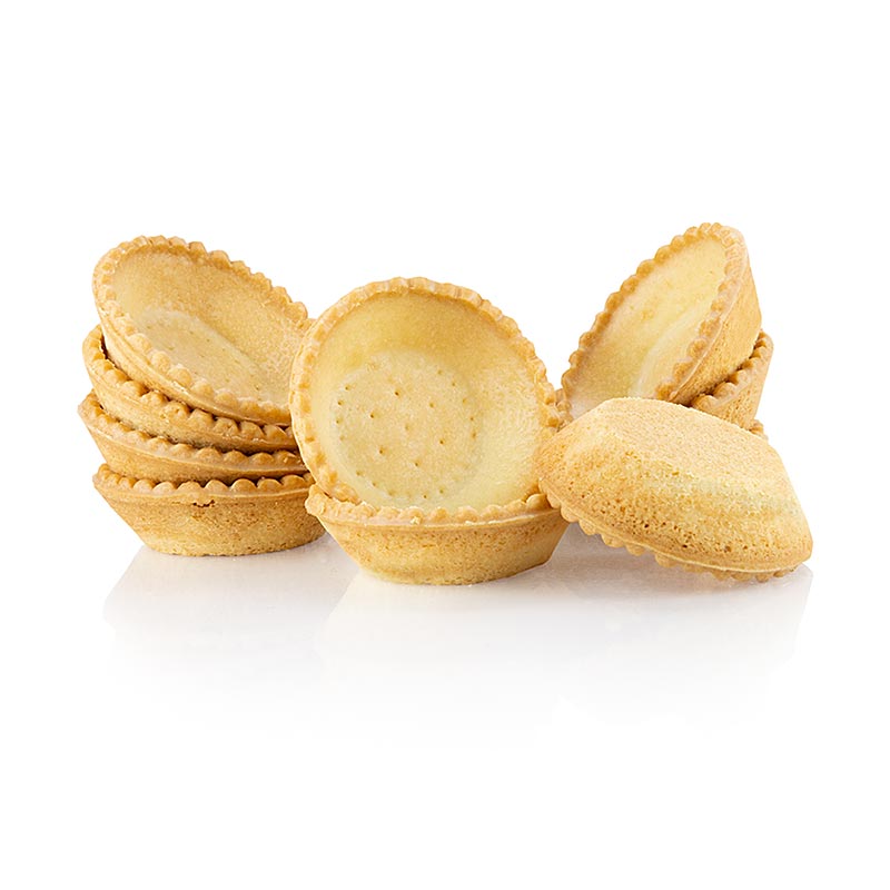 HUG - Dessert-Tartelettes, rund, ø 7cm, H 2cm, Mürbeteig, 2,21 kg, 140 St