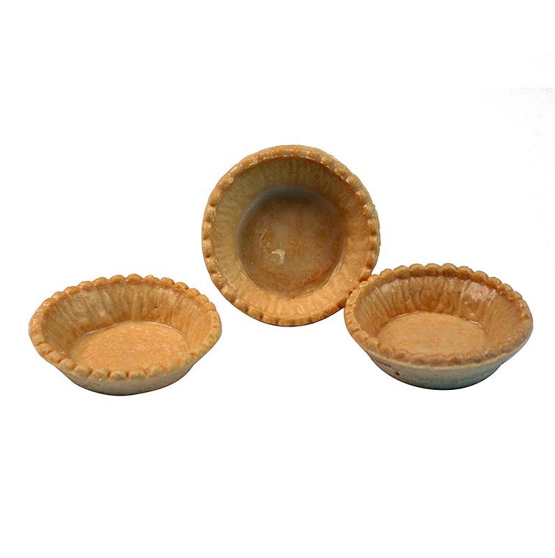 HUG - Tartelettes apéritives, rondes, ø 7 cm, claires, salées, 1,93 kg, 140 pièces