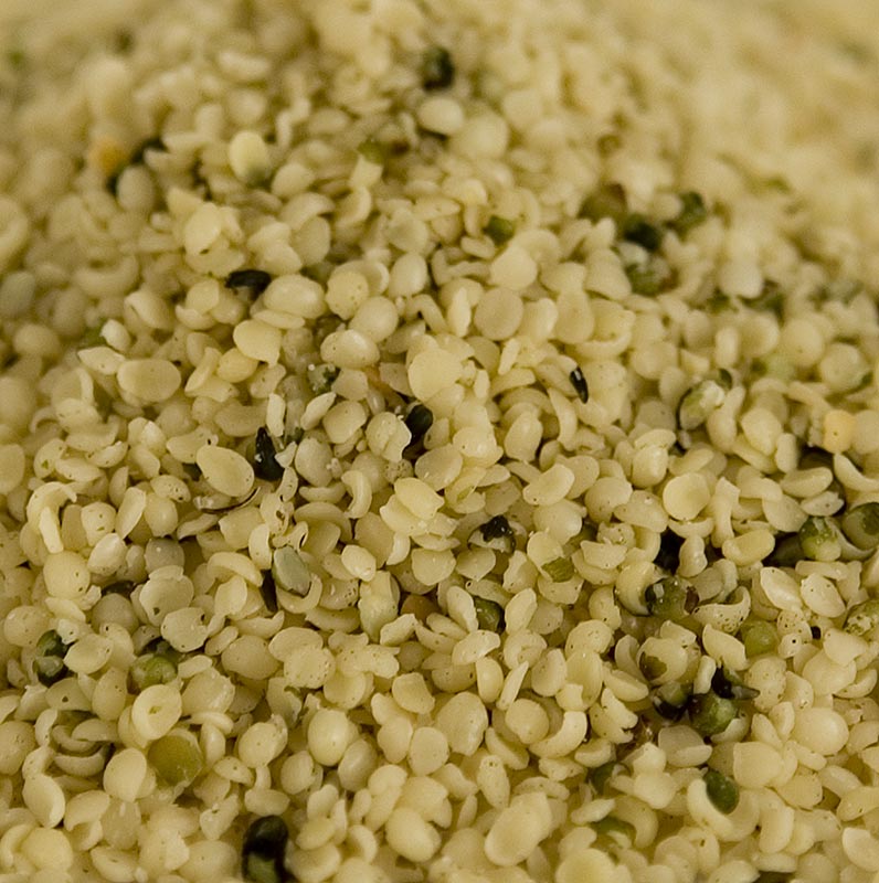 Semi di canapa, decorticati, non tostati, biologici, 1 kg