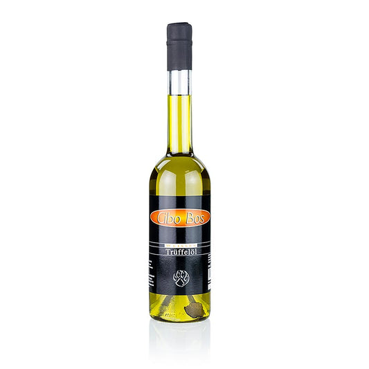 CIBO BOS Huile d'olive vierge aromatisée à la truffe blanche (huile de truffe), 500 ml