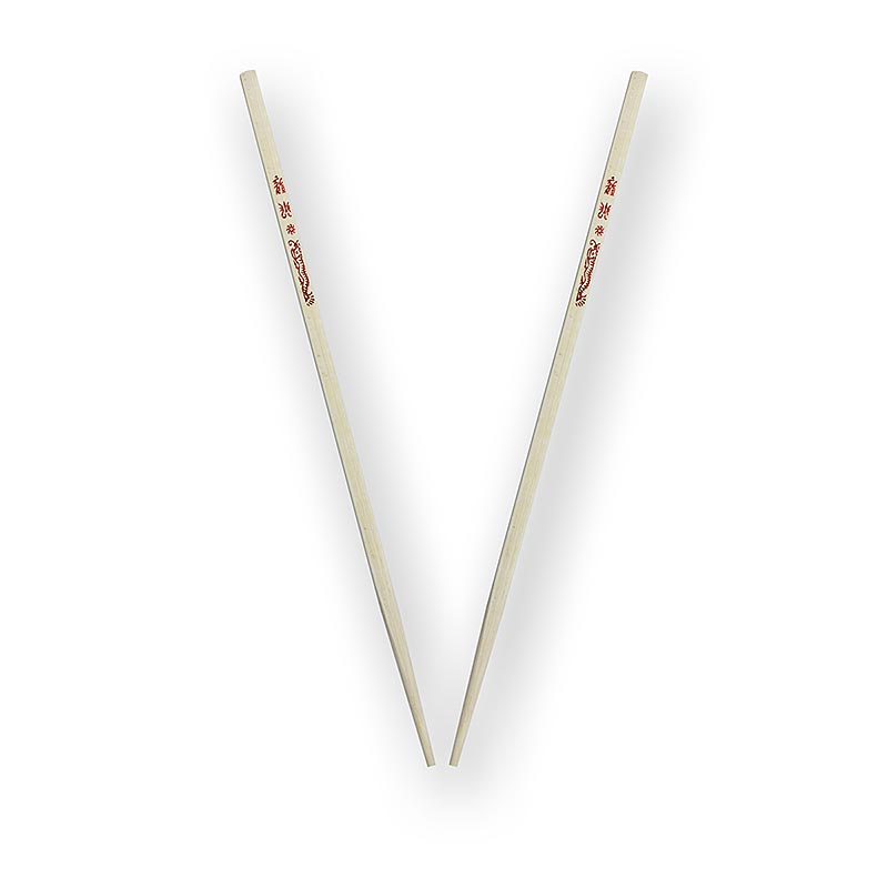 Sushi-Stäbchen, aus Bambus, mit asiatischen Schriftzeichen, 10 St
