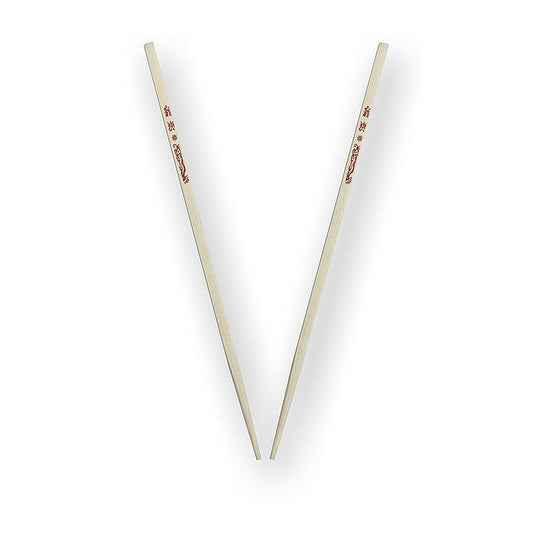 Baguettes à sushi, en bambou, avec caractères asiatiques, 10 pièces