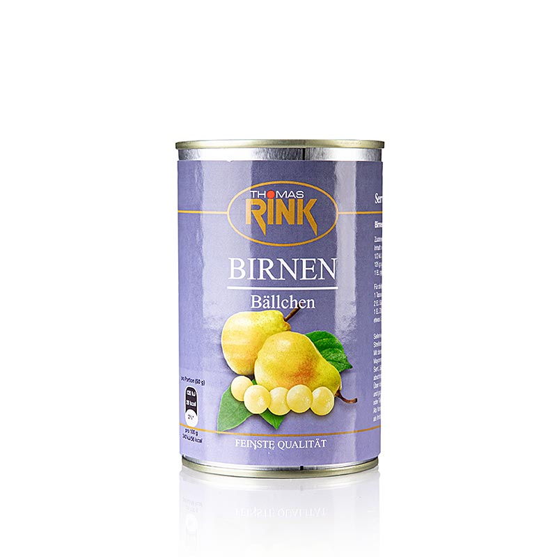 Thomas Rink - Boulettes aux poires, légèrement sucrées, 425 g