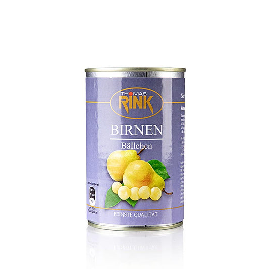 Thomas Rink - Birnen-Bällchen, leicht gezuckert, 425 g