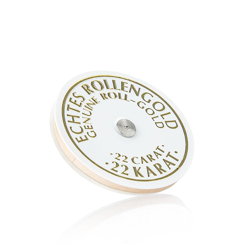 Oro - oro laminato, 22 carati, 3 mm di larghezza, E175, 21 m