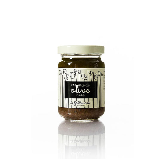Crème d'olives, noire, La Gallinara, 130 g
