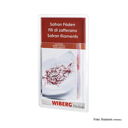 Wiberg Fils de safran, 4 g, 4 x 1g