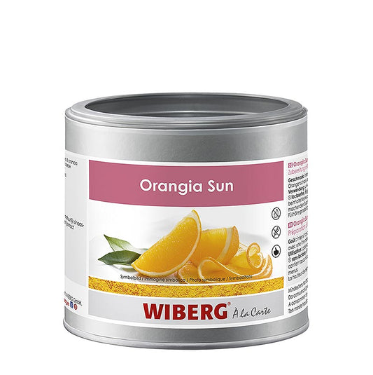 Wiberg Orangia Sun, préparation à l'arôme naturel d'orange, 300 g