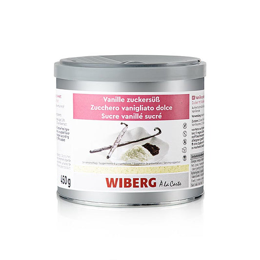 Wiberg Vanille Sucrée, sucre avec extrait de vanille, 450 g