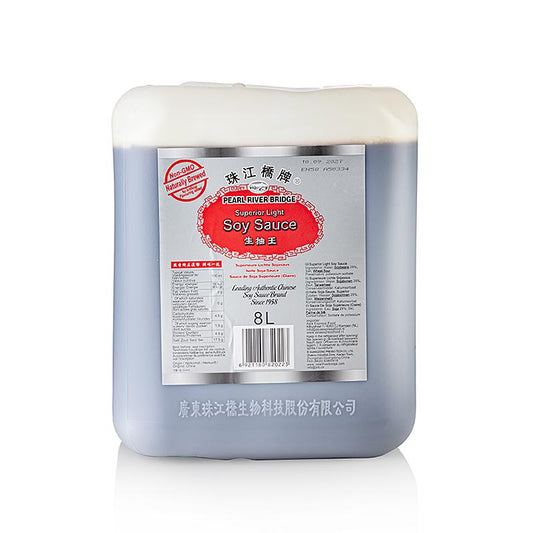 Sauce soja - Shoyu, Pearl River Bridge, claire, Chine, 8 l