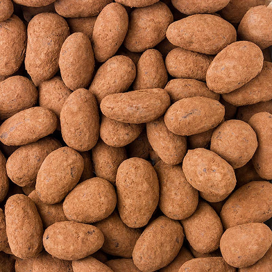 Valrhona "Amandes Gianduja", mandorle al gianduja, con cacao in polvere, 2 kg