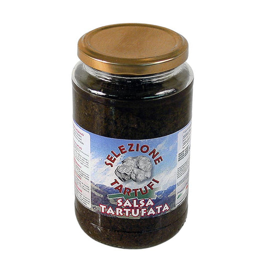 Sauce aux truffes, avec truffes d'été & olives, 500 g