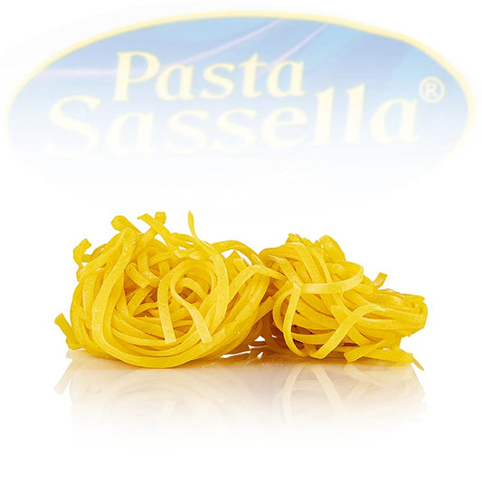 Tagliarini frais à l'œuf, tagliatelles, 4 mm, Sassella, 500 g