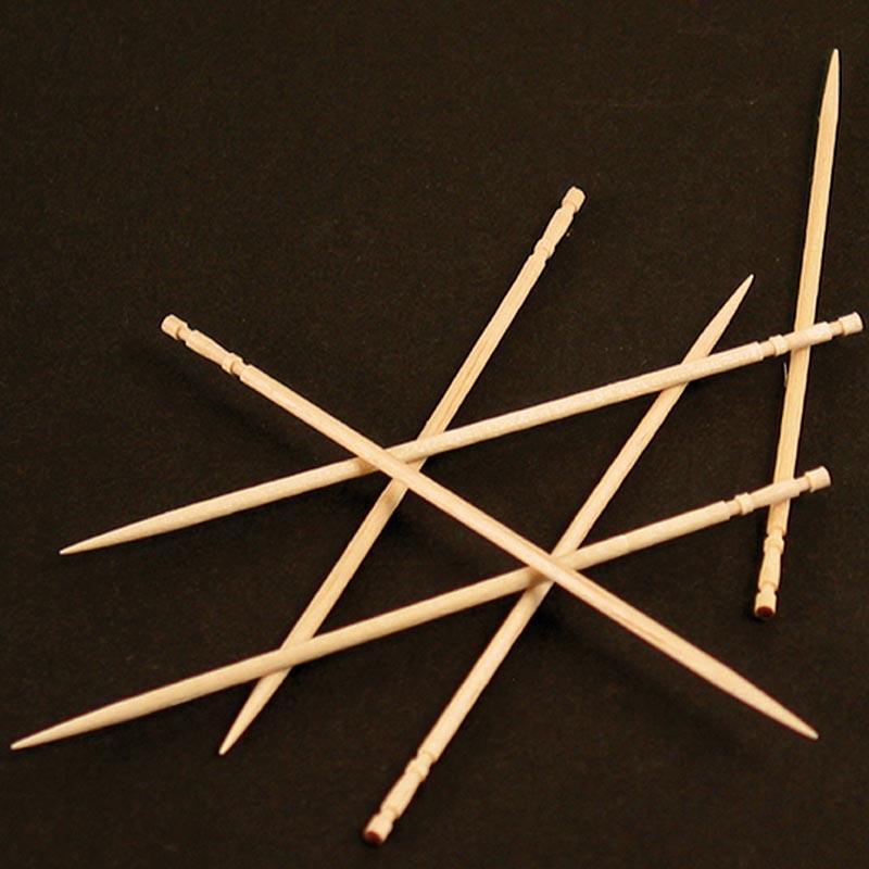 Kögler - Brochettes en bois, « Japan Picker », fines, ø 2 mm, 10 cm, 1 000 pièces