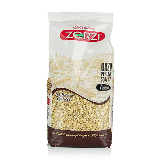 Orzo perlato, grossolano, Zorzi, 500 g