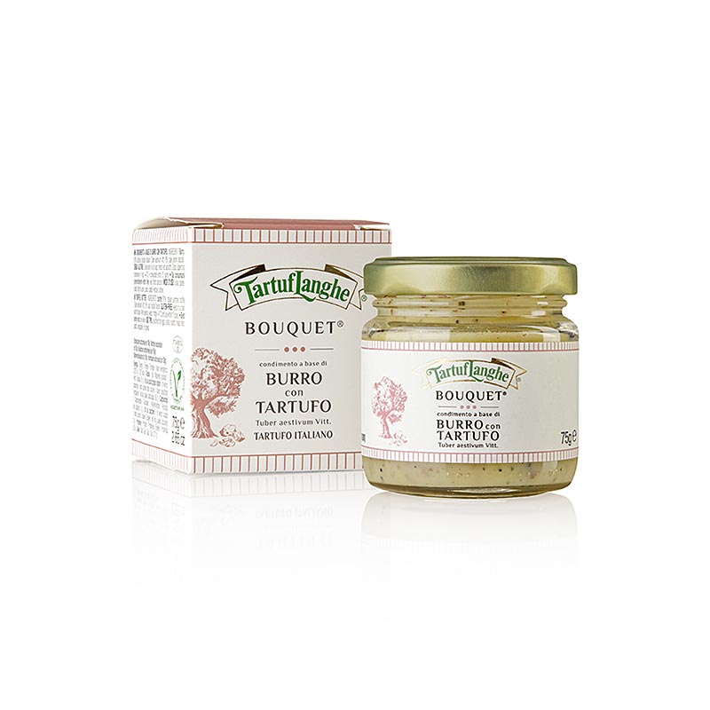 Tartuflanghe préparation au beurre de truffes, avec truffes d'été, 75 g