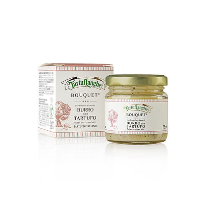Tartuflanghe préparation au beurre de truffes, avec truffes d'été, 75 g