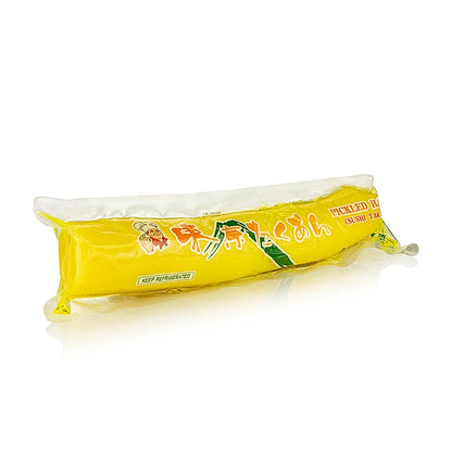 Takuwan Rettich, gelb, ganz, süß-sauer eingelegt, China, 500 g