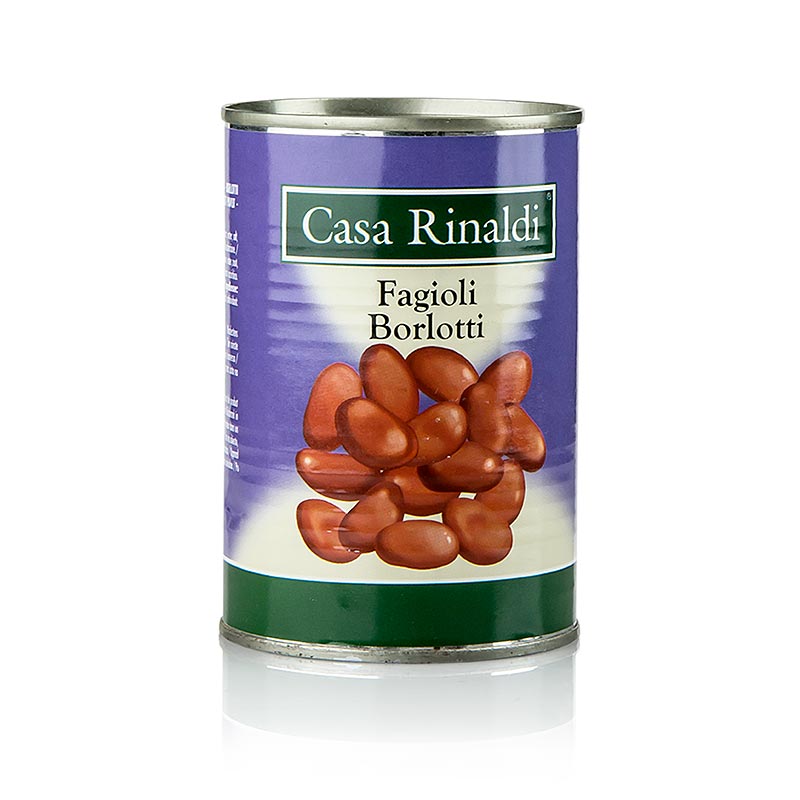 Fagioli Borlotti - Fagioli Borlotti, cotti, 400 g