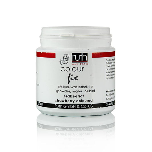 Colorante alimentare in polvere, rosso fragola, solubile in acqua, 9105, Ruth, 50 g