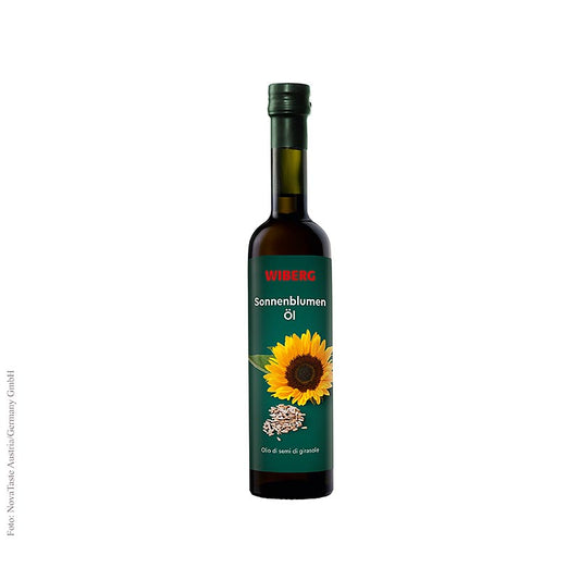 Huile de graines de tournesol Wiberg, pressée à froid, 500 ml