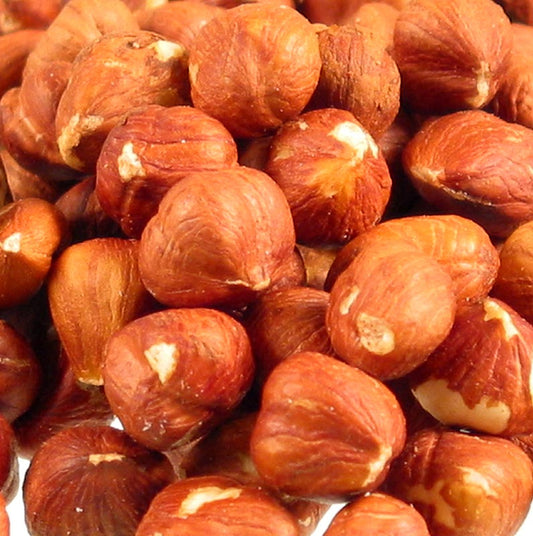 Noisettes entières, avec peau (brune), 1 kg