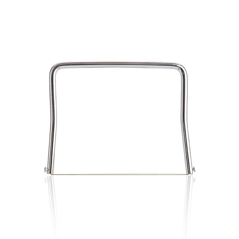 Schneide-Drahtmesser, 10cm, aus Metall, für Stopfleber & Blauschimmelkäse, 1 St