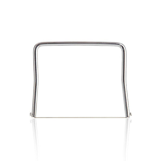 Schneide-Drahtmesser, 10cm, aus Metall, für Stopfleber & Blauschimmelkäse, 1 St