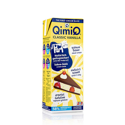 QimiQ Classic Vanille, pour la pâtisserie, 15 % Lipides, 1 kg