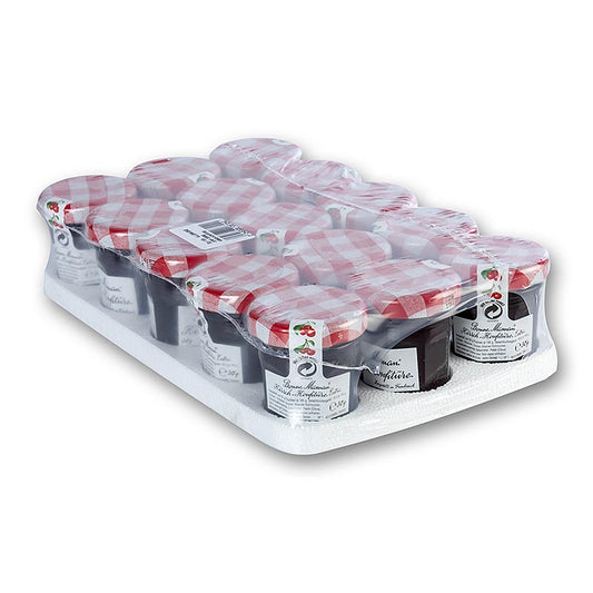 Bonne Maman - Confiture de cerises en portions, 450 g, 15 x 30g