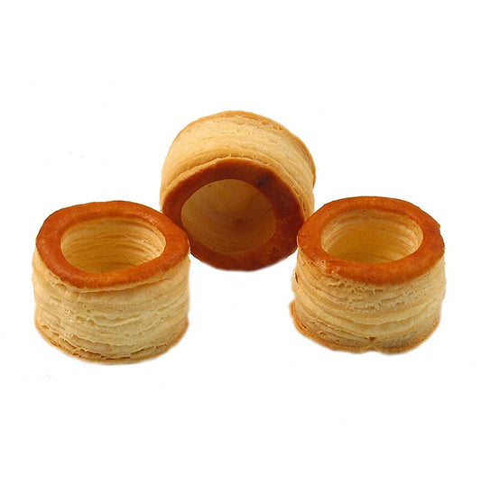 Mini-vol-au-vent à la reine, ø 3,5 cm, végétalien, HUG, 1,15 kg, 192 pièces