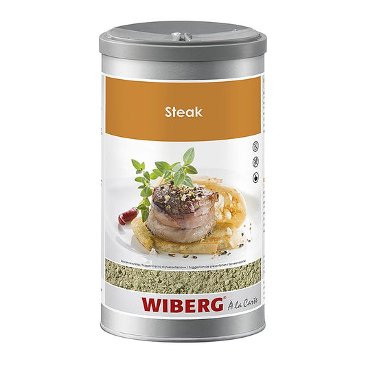 Wiberg sel d'assaisonnement pour steak, aux herbes, gros, 950 g