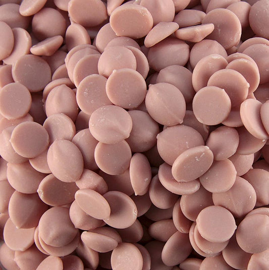 Massa decorativa aromatizzata - Fragola, Callets, 2,5 kg | Copertura, Cioccolato - Stampi, Prodotti al cioccolato | thungourmet