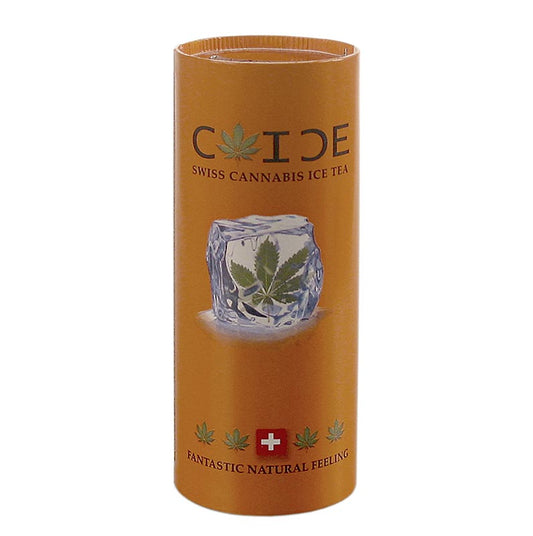 Chillo C-ICE Swiss Cannabis Ice Tea - Eistee mit Hanfgeschmack, 250 ml