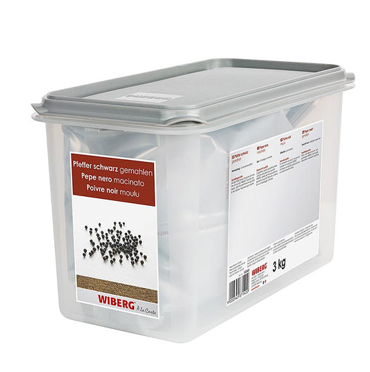 Wiberg Pepe macinato, 3 kg | Sale, Pepe, Spezie, Aromi,Verdure essiccate  thungourmet