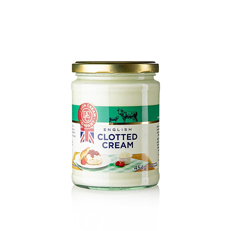 Clotted cream inglese, panna densa, 55% Grassi, 454 g