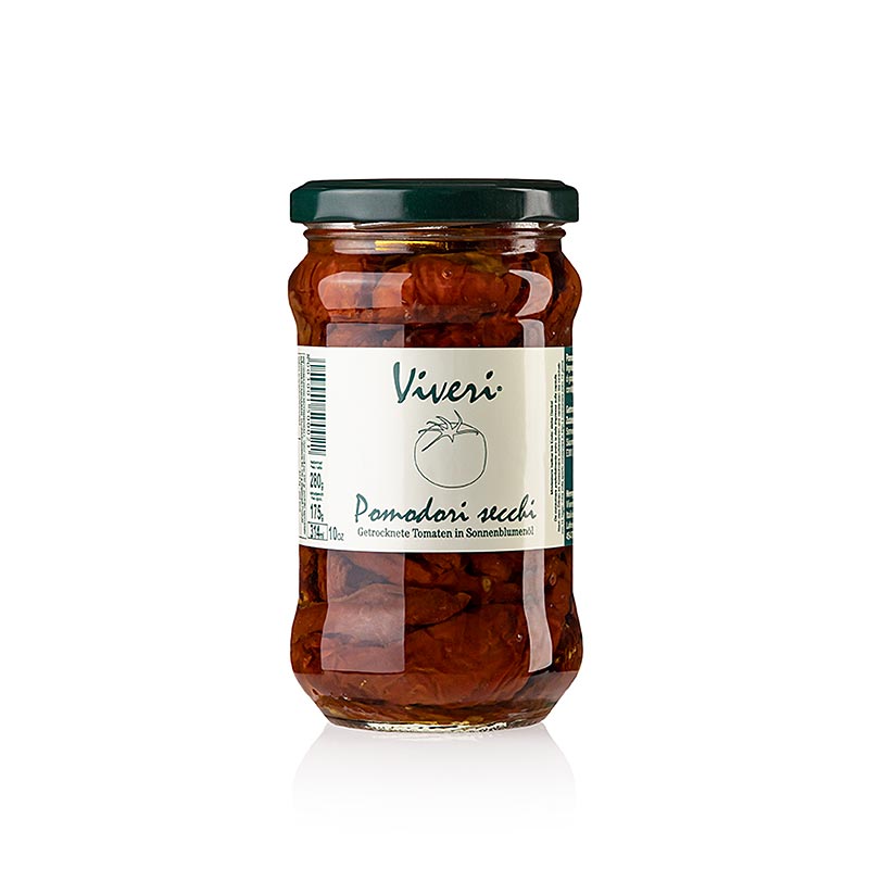 Viveri - Eingelegte getrocknete Tomaten, in Sonnenblumenöl, 290 g