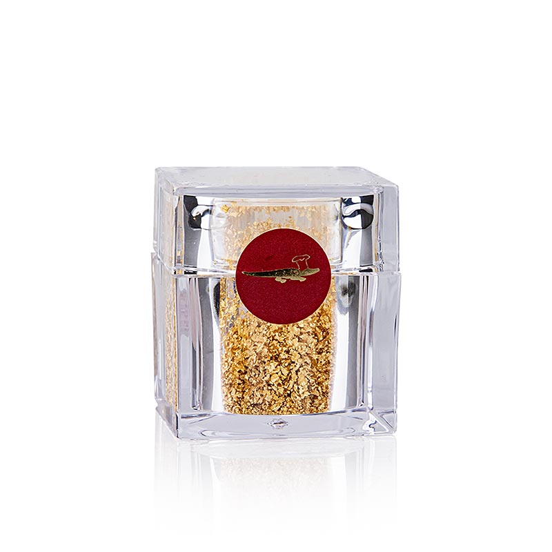 Eytzinger - Oro - Spargitore a cubetti con scaglie d'oro, 22 carati, E175, 0,1 g