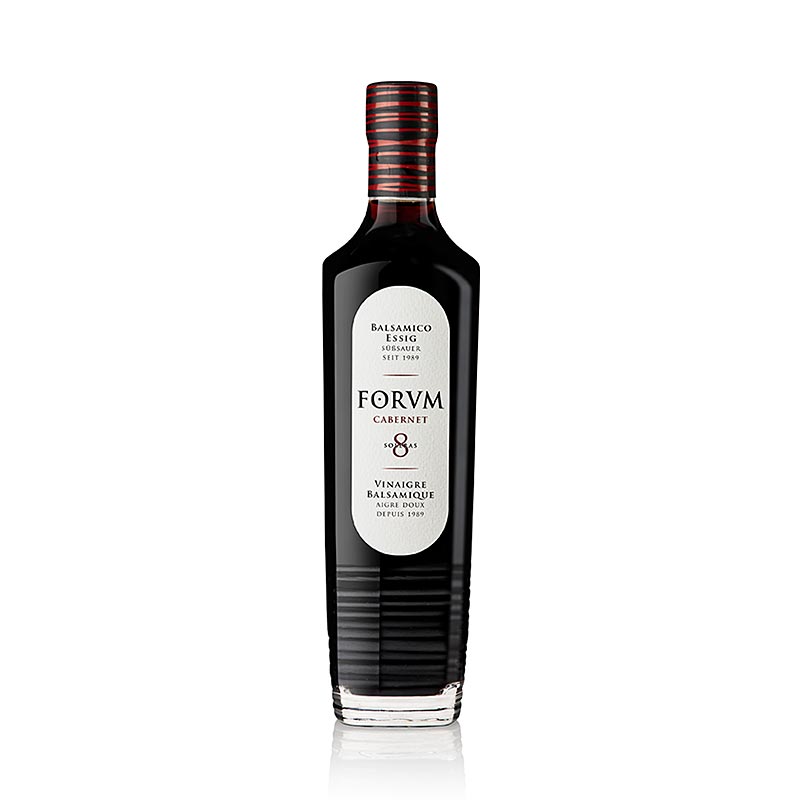 Vinaigre de Cabernet Sauvignon, vieilli en fûts de bois, FORVM, 500 ml