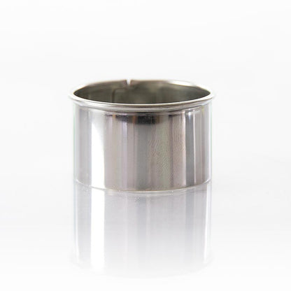 Edelstahlring - Ausstecher, glatt, ø 4cm, 2,5cm hoch, 0,3mm stark, 1 St | Non Food / Hardware / Grillzubehör | thungourmet