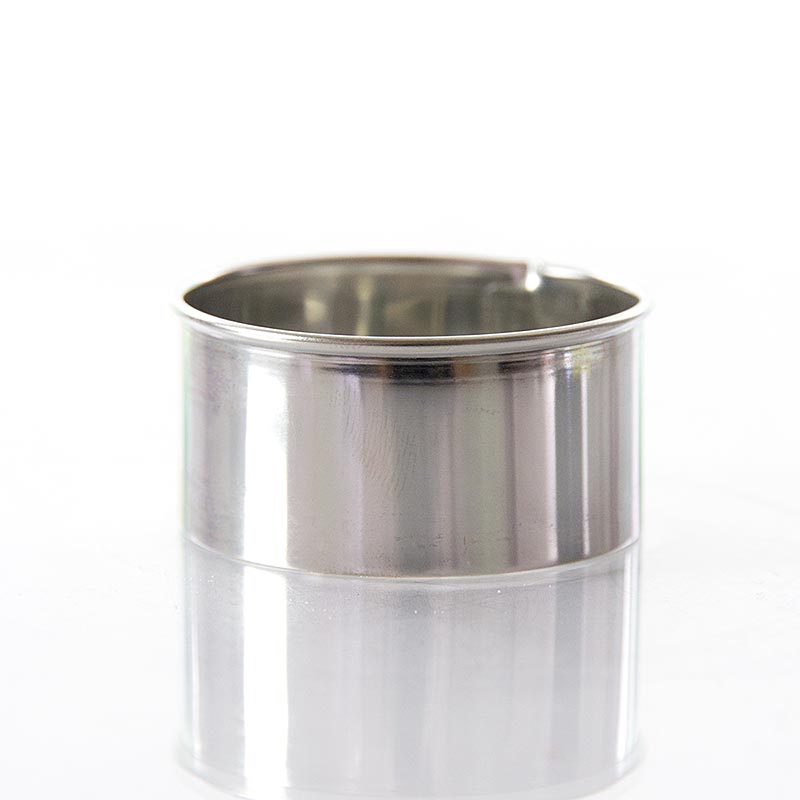 Städter - Edelstahlring-Ausstecher, glatt, ø 5cm, 2,5cm hoch, 0,3mm stark, 1 St