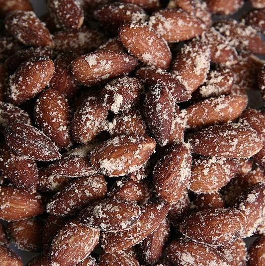 Amandes fumées, entières, salées - Premium, 1 kg