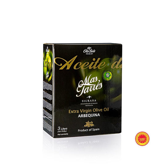 OLIS SOLE - Natives Olivenöl Extra, Mas Tarrés Oliva Verde, Arbequina, DOP/g.U. Siurana, 3 l