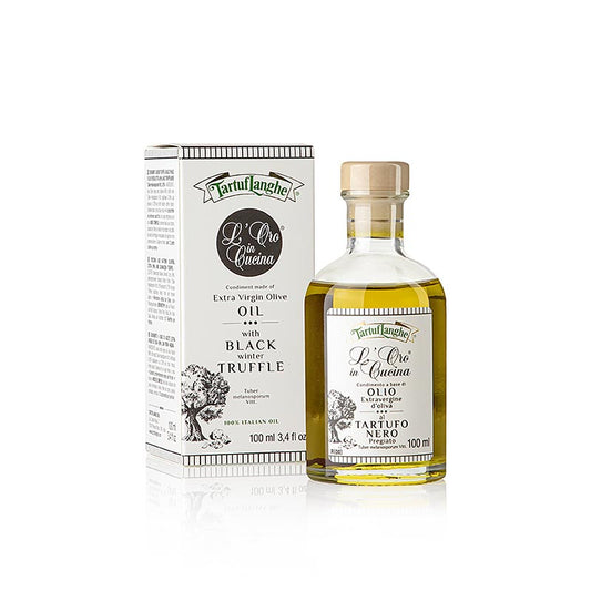 Tartuflanghe Natives Olivenöl Extra L´Oro in Cucina m. Wintertrüffel & Aroma 100 ml